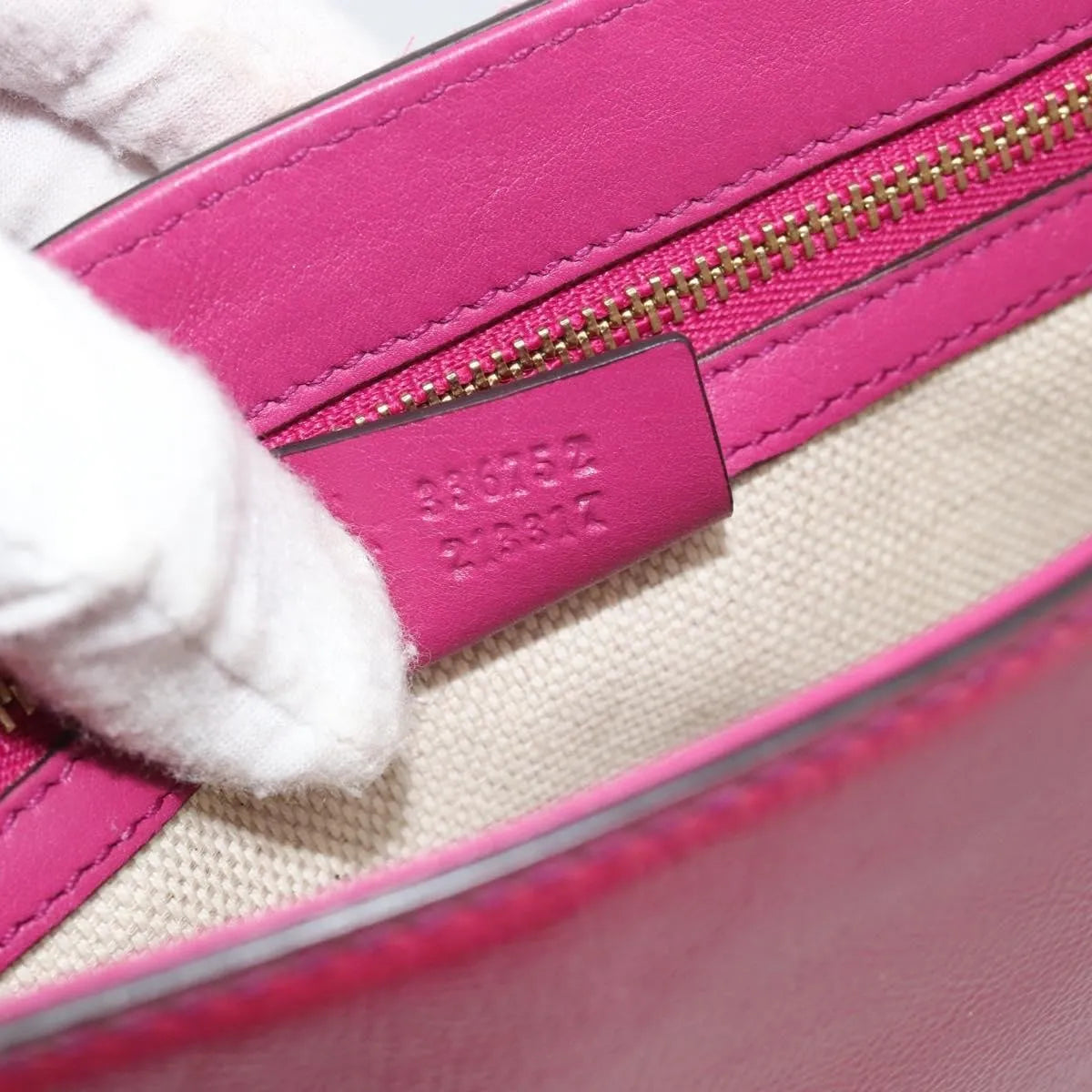 Gucci Soho Chain Patent, Pink, Patent Leather, Shoulder Bag
