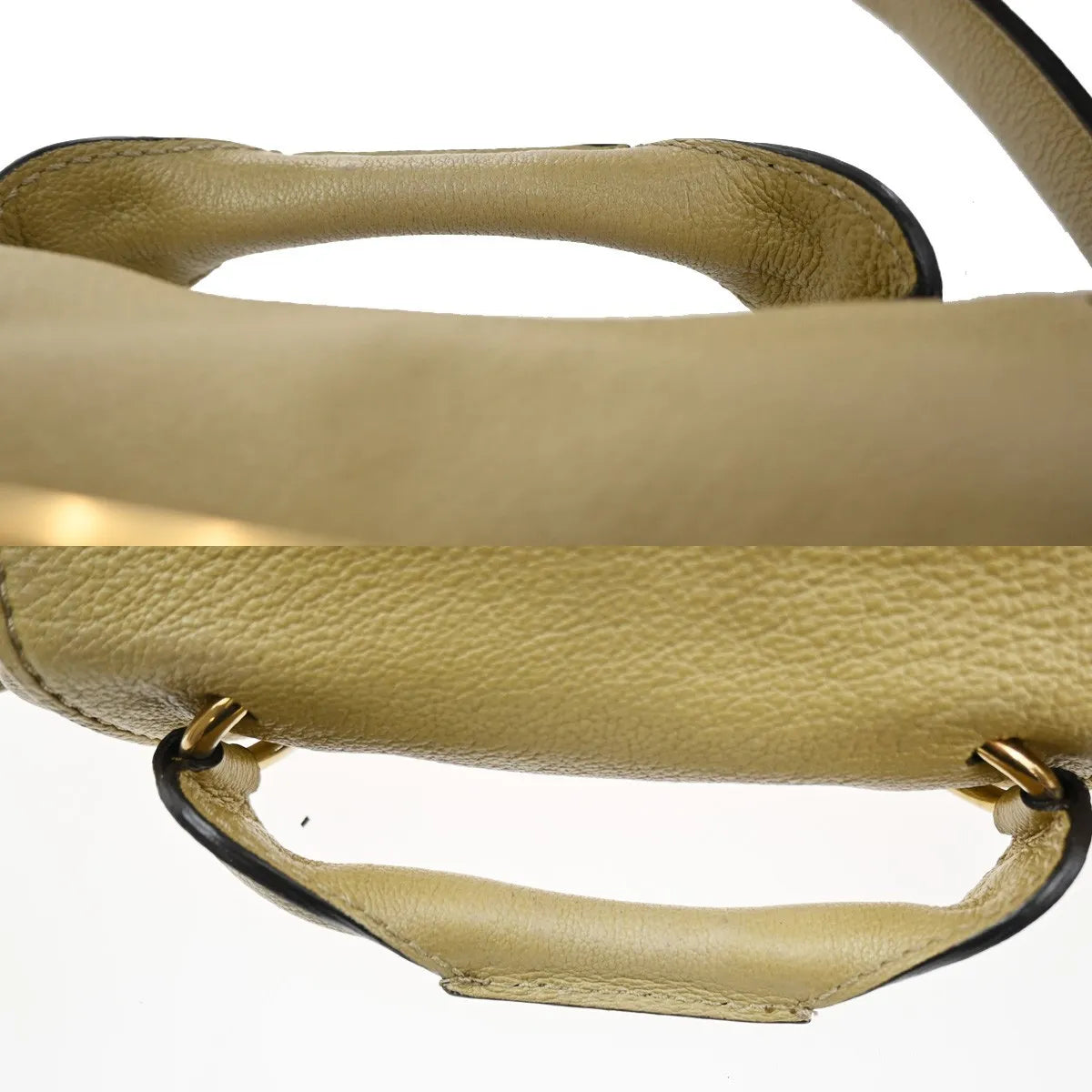 Chloe Elsie Tweed Leather, Beige, Tweed, Shoulder Bag