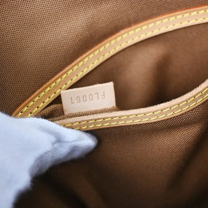 Louis Vuitton Alma Monogram Canvas, Brown, Canvas, Handbag