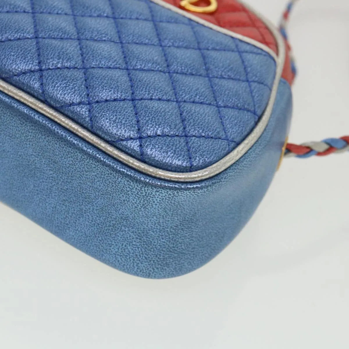 Gucci Trapuntata Camera Lambskin, Multicolour, Leather, Shoulder Bag