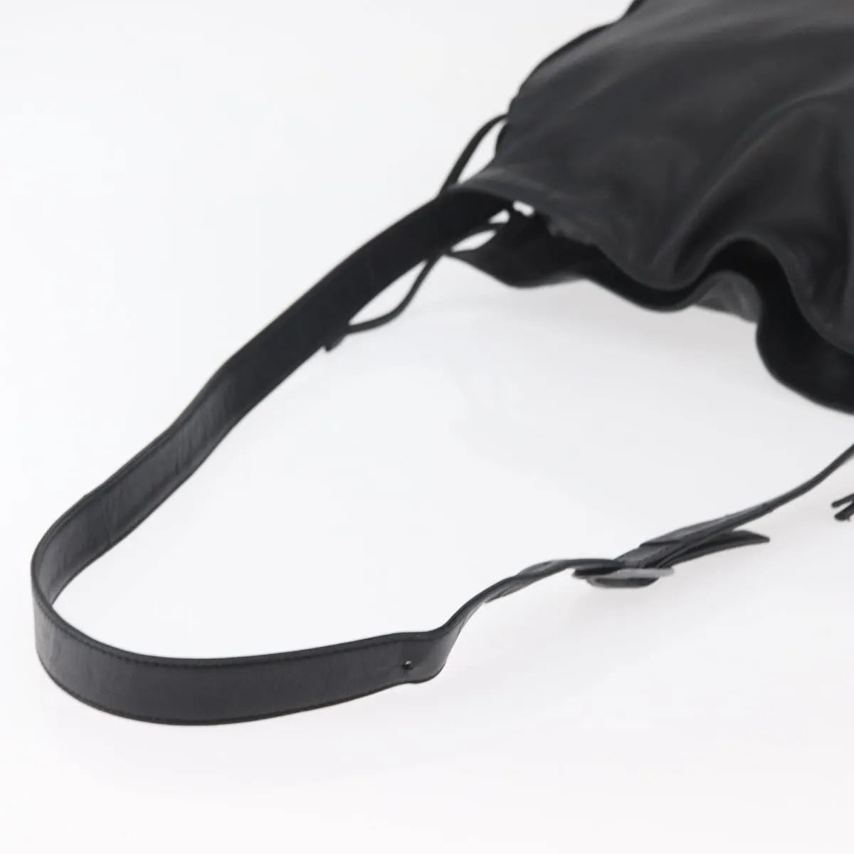 Loewe Flamenco Leather, Black, Leather, Shoulder Bag