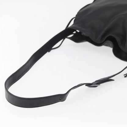 Loewe Flamenco Leather, Black, Leather, Shoulder Bag