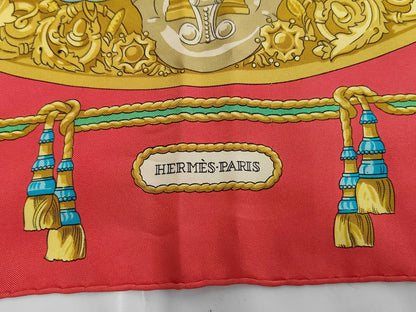 Hermes Carré 90 Silk multicolor, Multicolour, Silk, Scarf