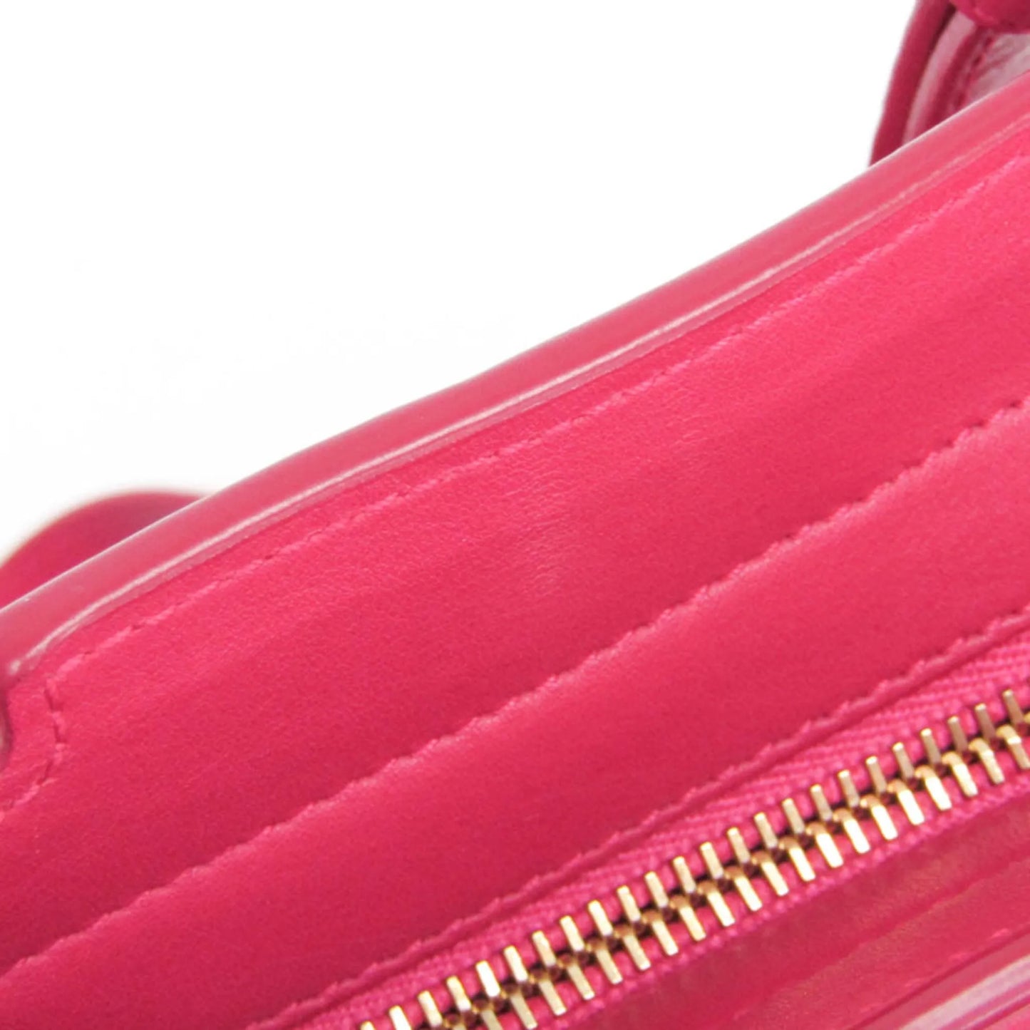 Saint Laurent Classic Y Cabas Leather, Pink, Leather, Handbag