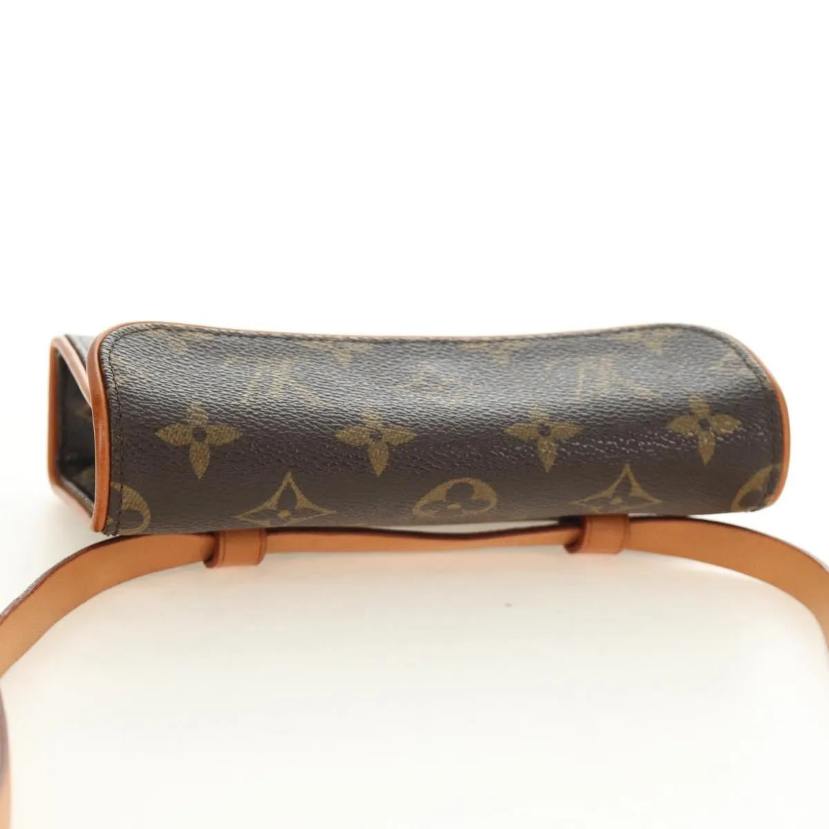 Louis Vuitton Florentine Waist Monogram Canvas, Brown, Canvas, Clutch