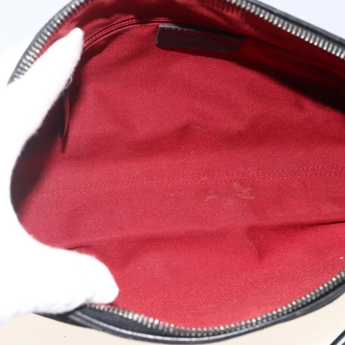 Salvatore Ferragamo Gancini Suede, Black, Suede, Shoulder Bag
