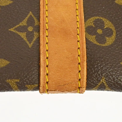 Louis Vuitton Keepall Monogram Canvas, Brown, Canvas, Travel Bag