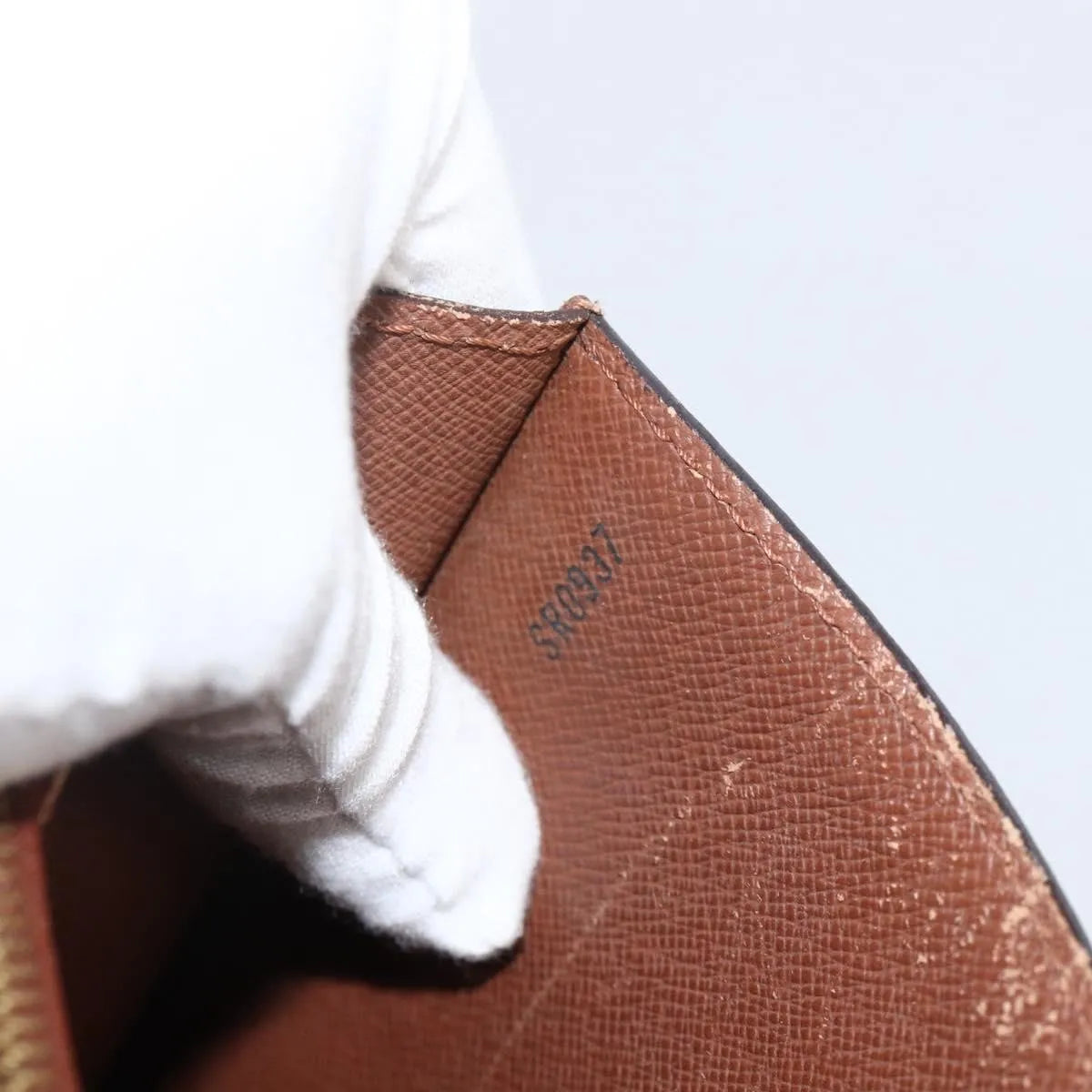 Louis Vuitton Malesherbes Monogram Canvas, Brown, Canvas, Handbag