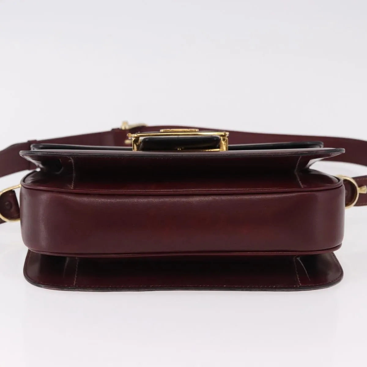 Celine Horse Carriage Leather, Burgundy, Leather, Shoulder Bag