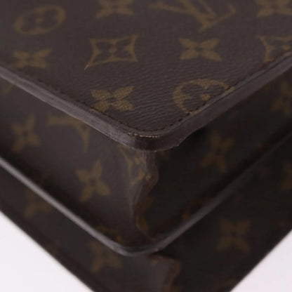 Louis Vuitton Serviette Conseiller Monogram Canvas, Brown, Canvas, Briefcase
