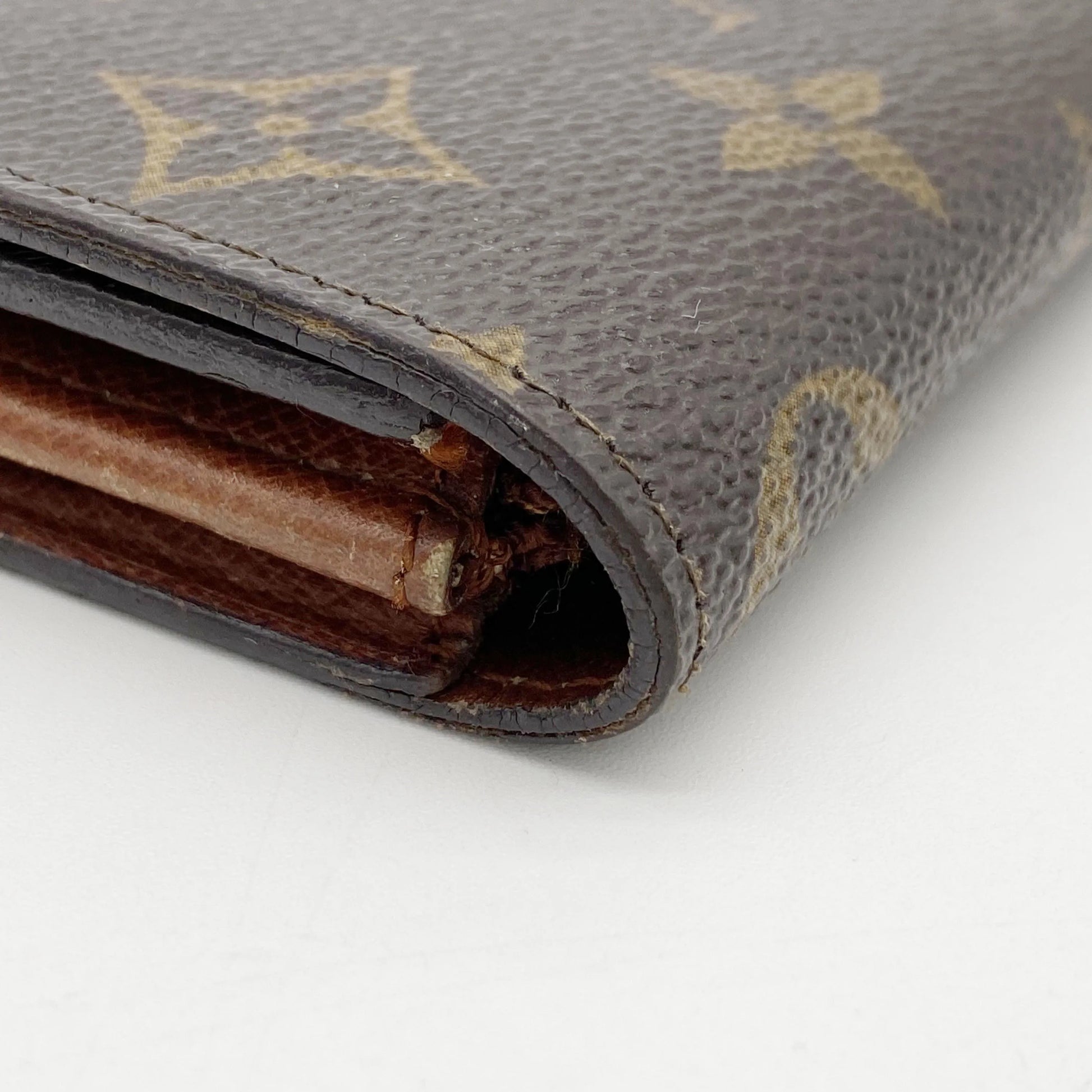 Louis Vuitton Portefeuille Sarah Monogram Canvas, Brown, Canvas, Wallet