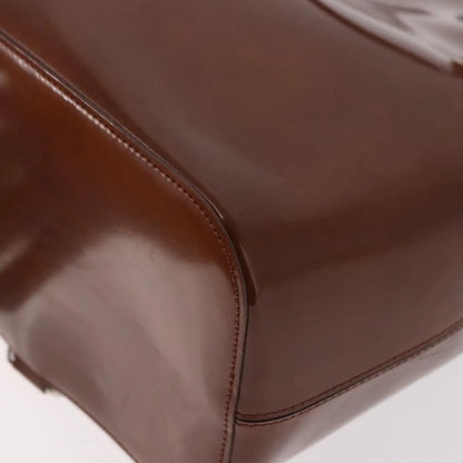 Cartier Panthère Patent leather, Brown, Patent Leather, Backpack