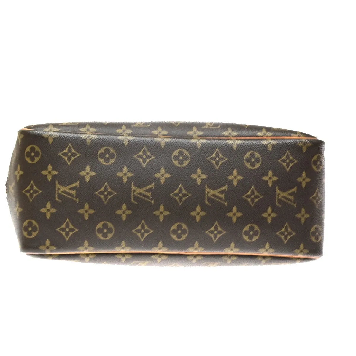 Louis Vuitton Deauville Monogram, Brown, Canvas, Handbag