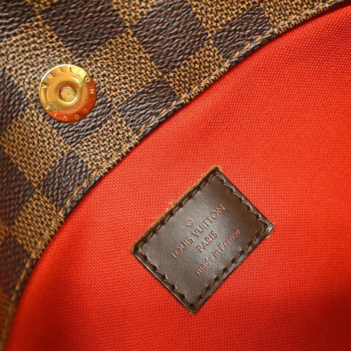 Louis Vuitton Bloomsbury Damier, Brown, Canvas, Shoulder Bag