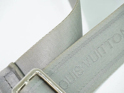 Louis Vuitton Roman Taiga Leather, Gray, Leather, Shoulder Bag