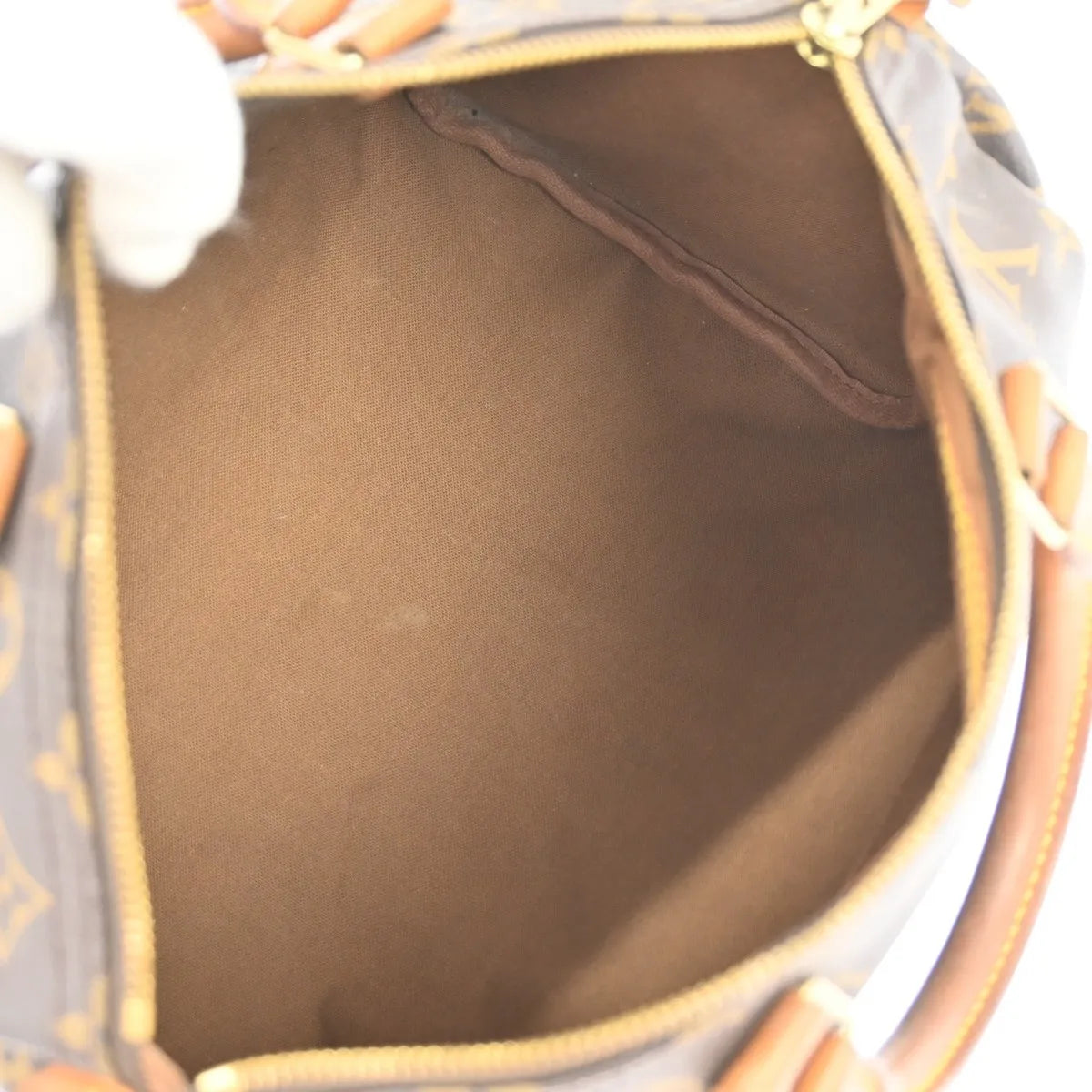 Louis Vuitton Speedy Monogram Canvas, Brown, Canvas, Handbag