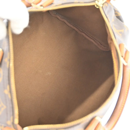 Louis Vuitton Speedy Monogram Canvas, Brown, Canvas, Handbag