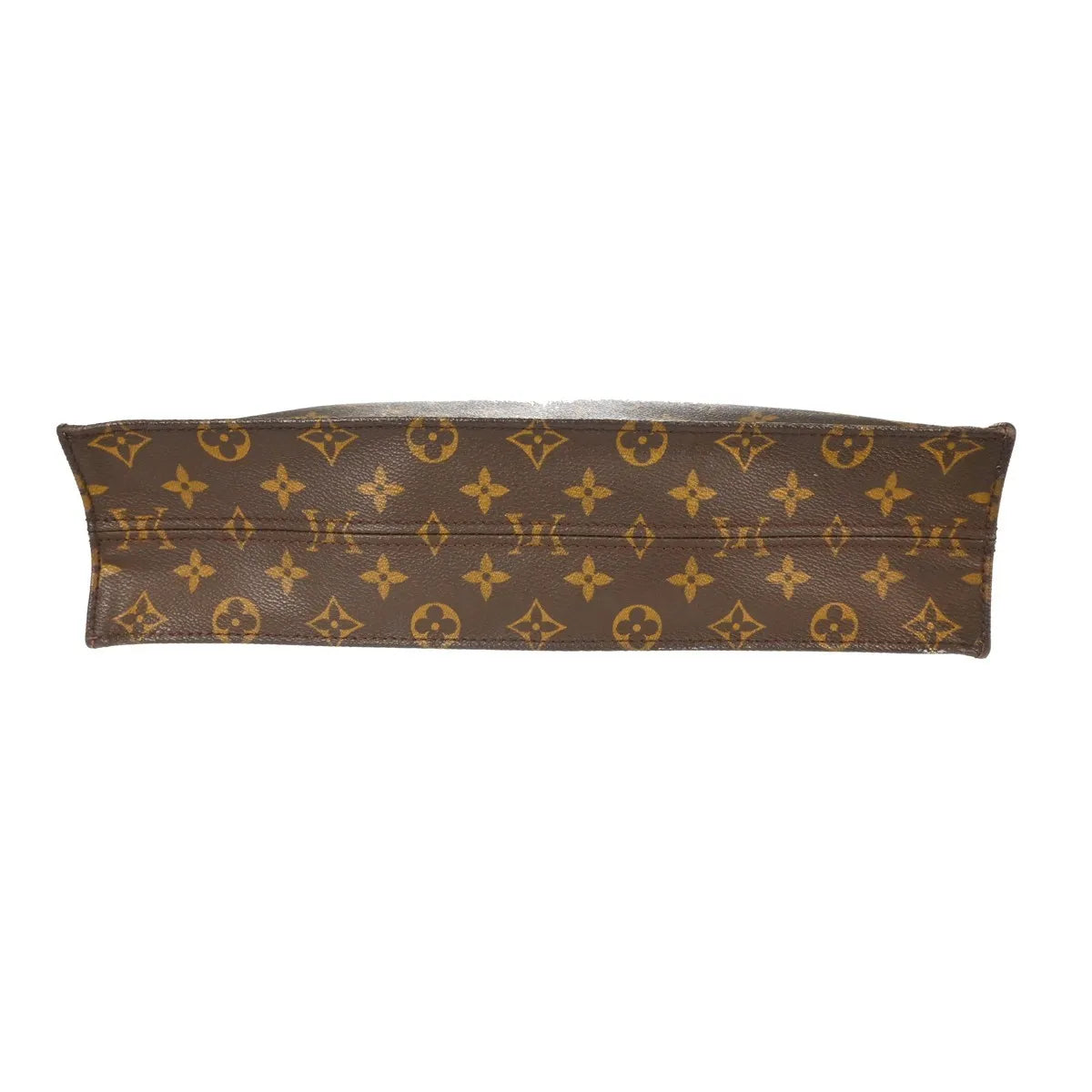 Louis Vuitton Sac Plat Monogram Canvas, Brown, Canvas, Handbag