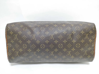 Louis Vuitton Speedy Monogram Canvas, Brown, Canvas, Handbag