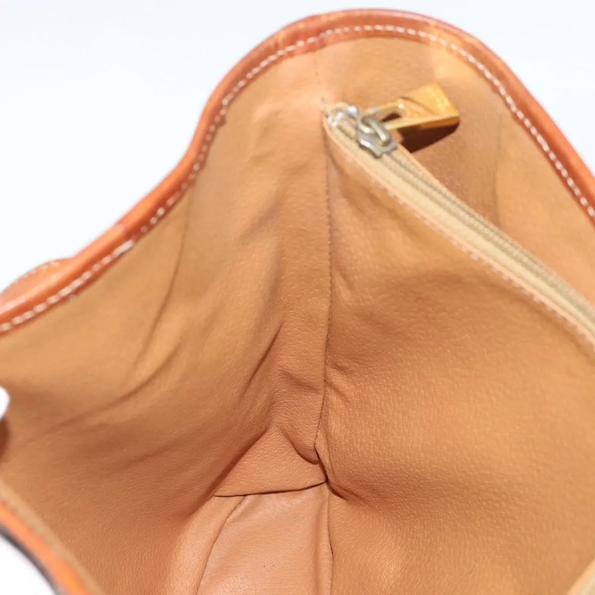 Celine Vintage Macadam Canvas and Leather, Brown, Canvas, Tote Bag