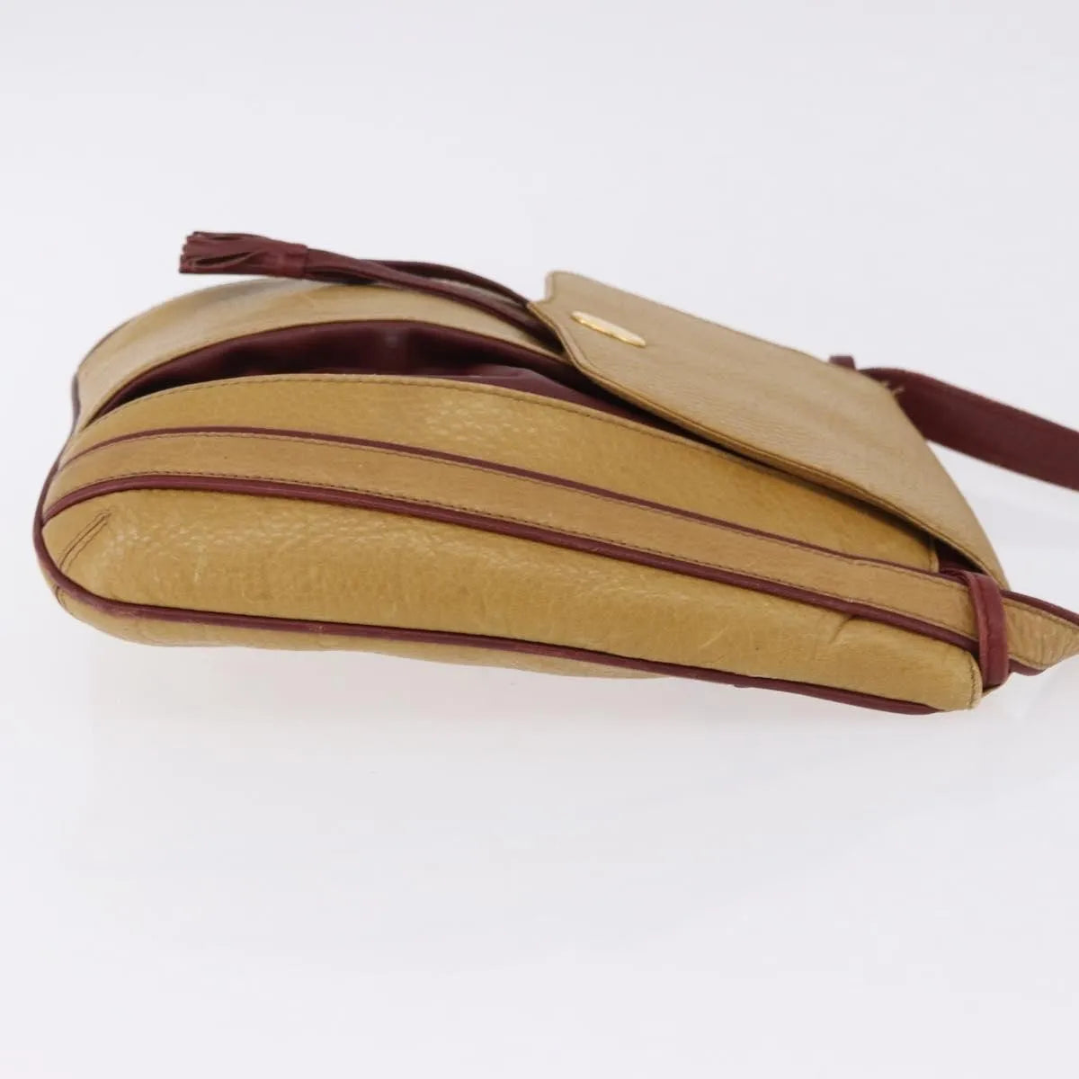 Cartier Tasseled Must de Cartier Leather, Brown, Leather, Shoulder Bag