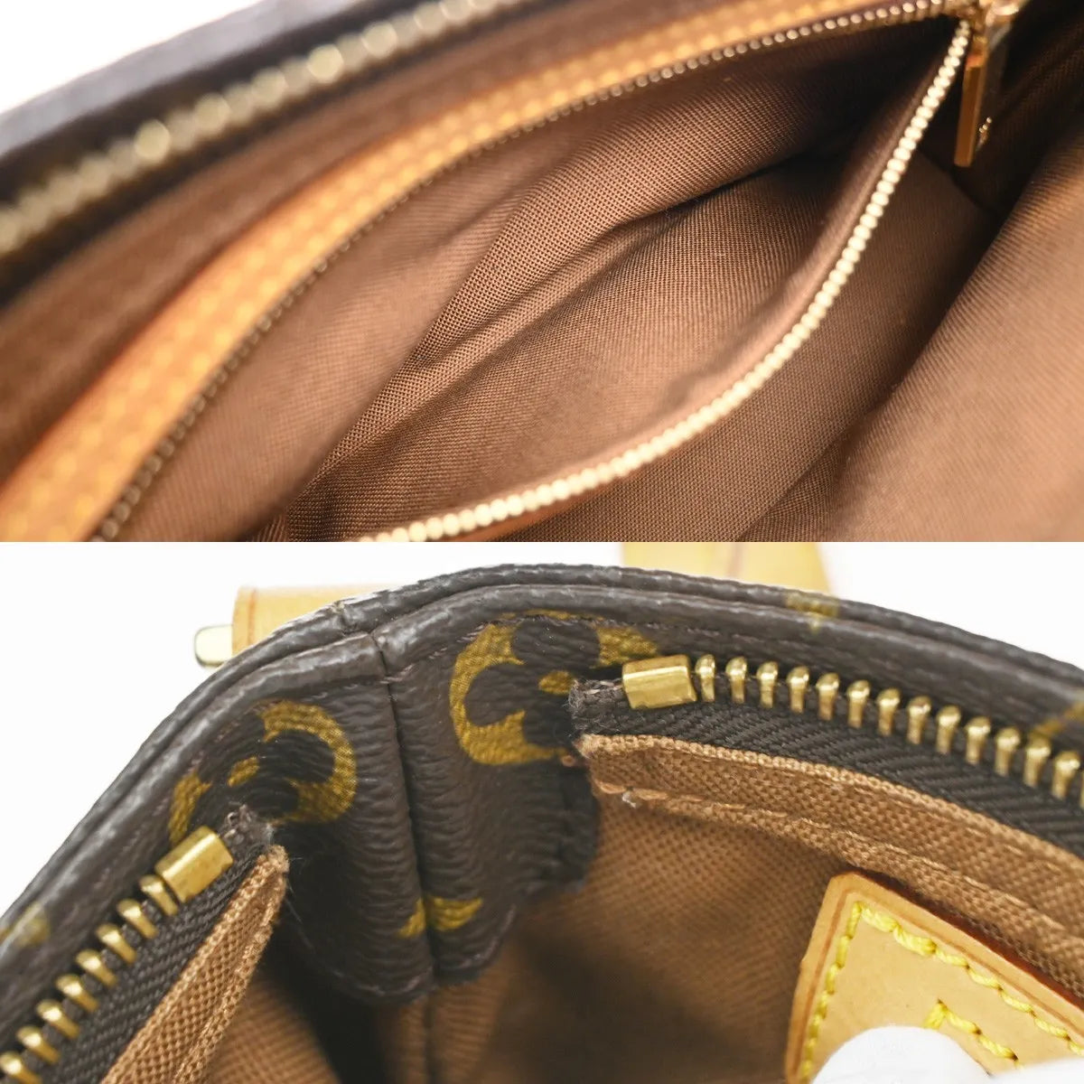 Louis Vuitton Trotteur Monogram Canvas, Brown, Canvas, Shoulder Bag