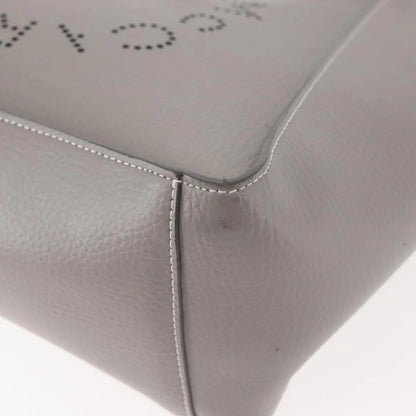 Stella McCartney Alter Tote Leather, Gray, Leather, Tote Bag