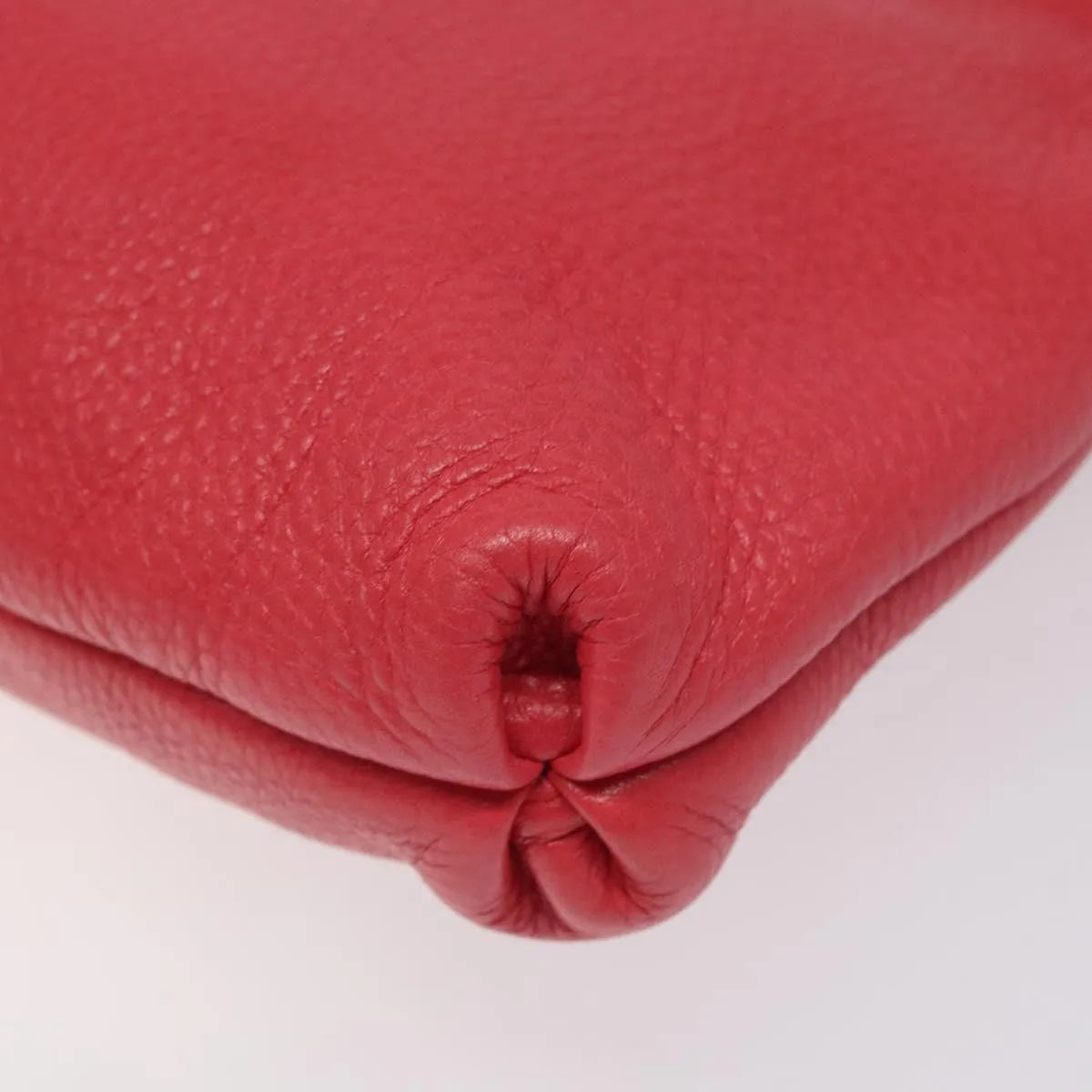 Salvatore Ferragamo Gancini Leather, Pink, Leather, Shoulder Bag