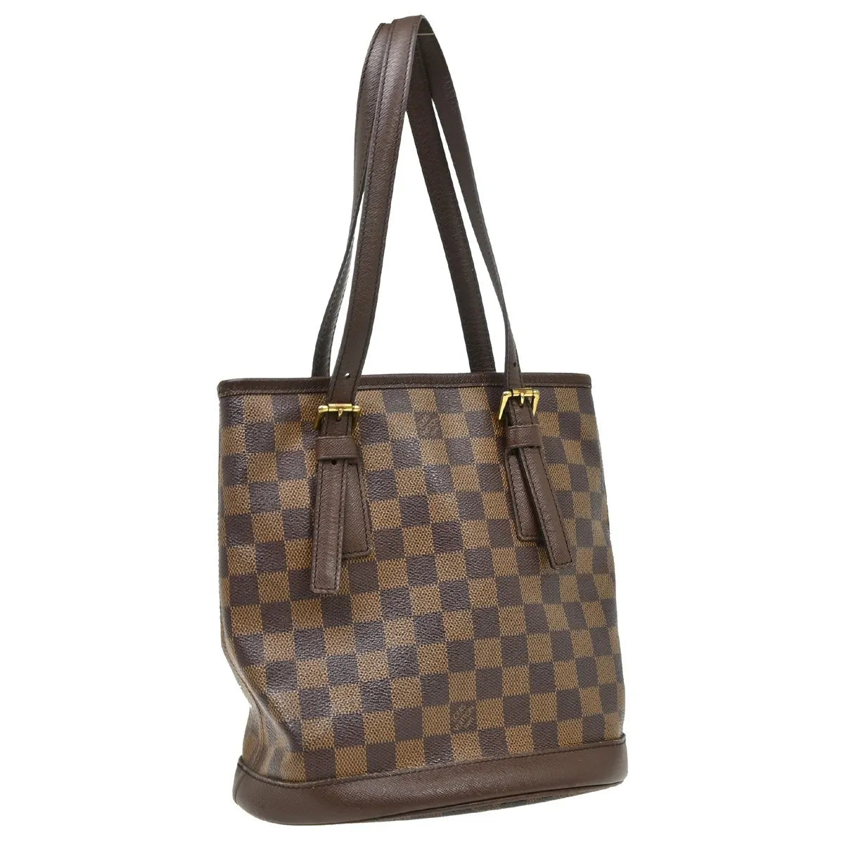 Louis Vuitton Marais Damier, Brown, Canvas, Tote Bag