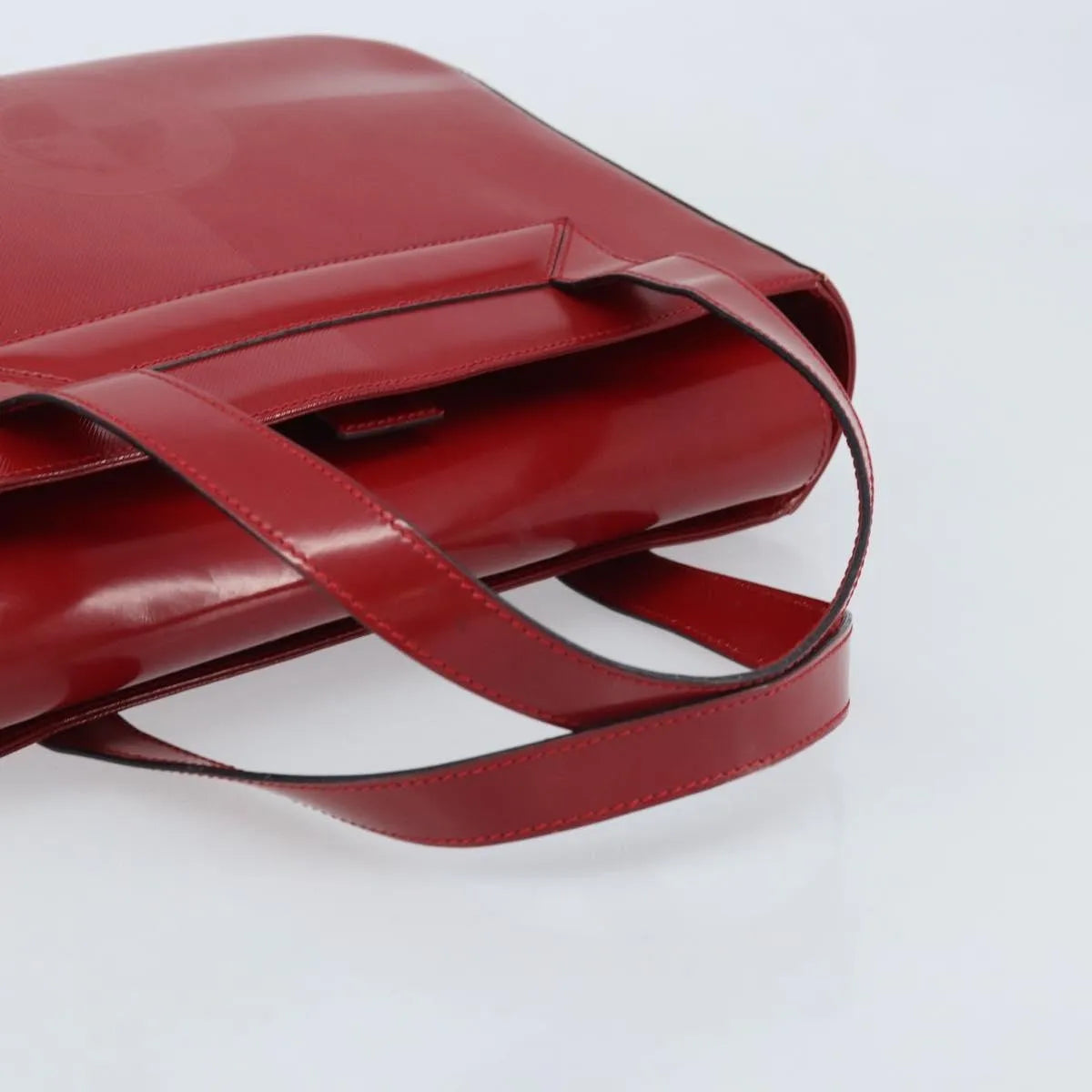 Celine vintage Leather, Red, Leather, Handbag