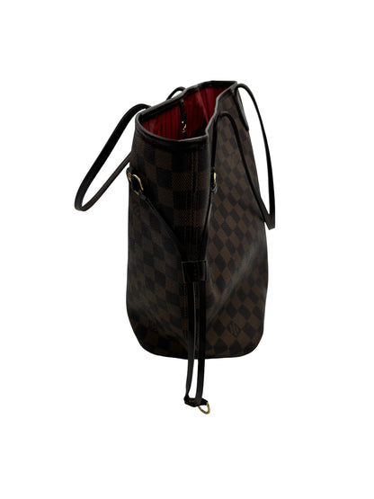 Louis Vuitton Neverfull Tote Damier, Brown, Canvas, Tote Bag