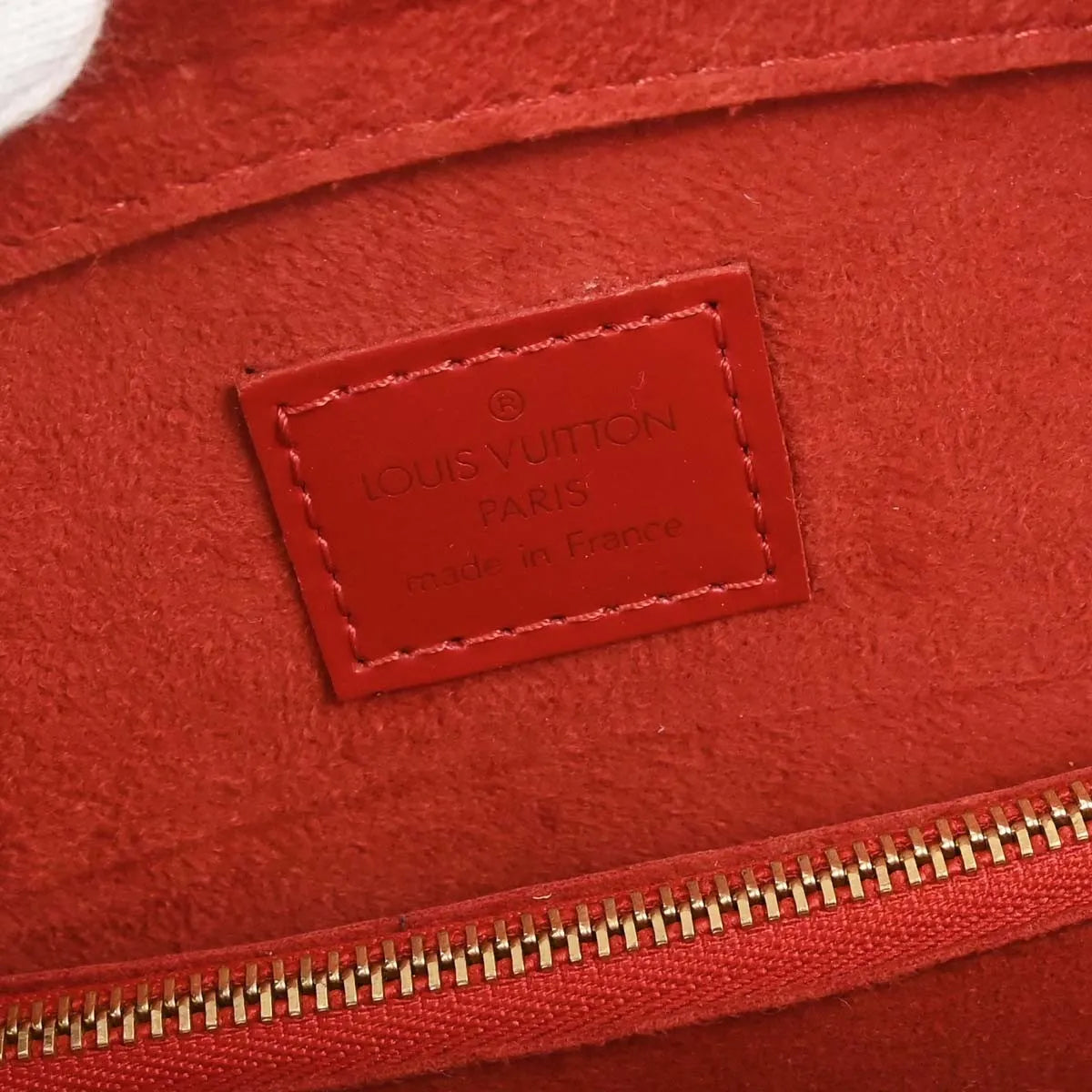 Louis Vuitton Pont Neuf Epi, Red, Leather, Handbag