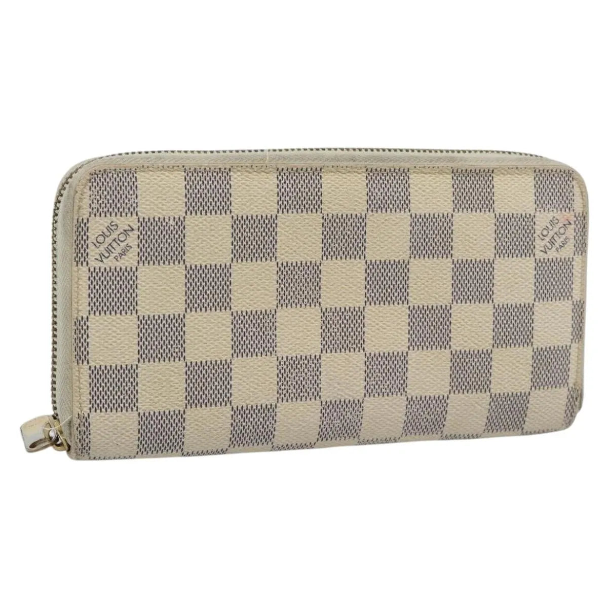 Louis Vuitton Zippy Organizer Damier Ebene, Beige, Canvas, Wallet