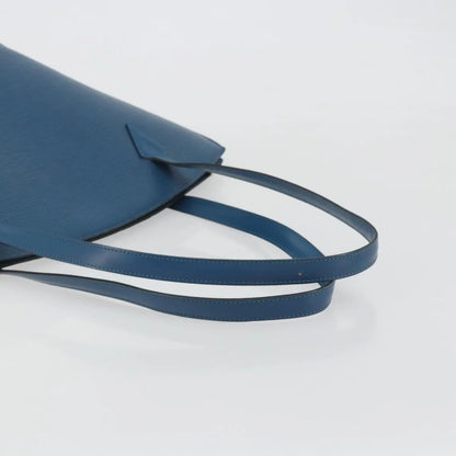 Louis Vuitton Saint Jacques Epi, Blue, Leather, Shoulder Bag
