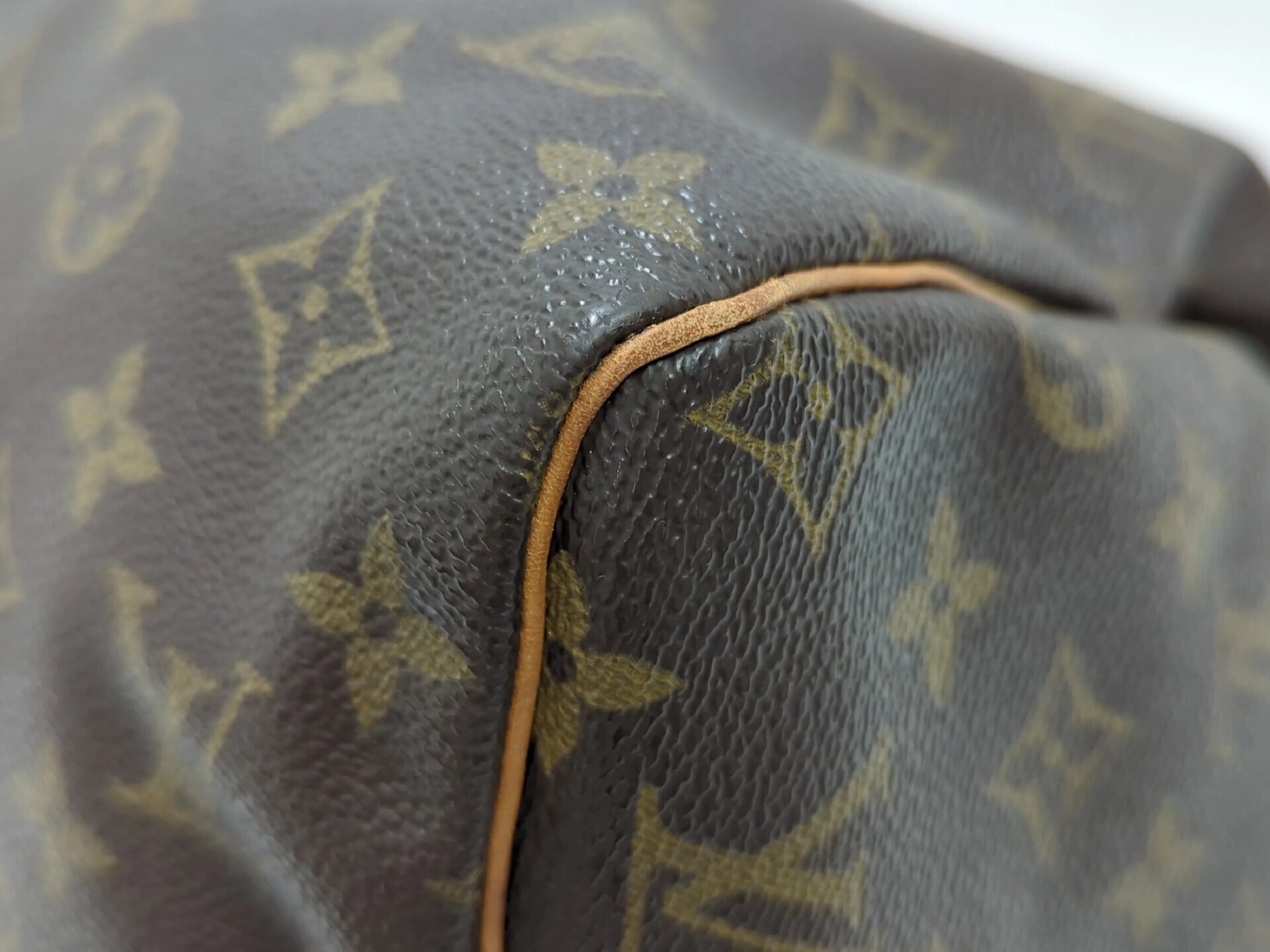 Louis Vuitton Speedy Monogram Canvas, Brown, Canvas, Handbag