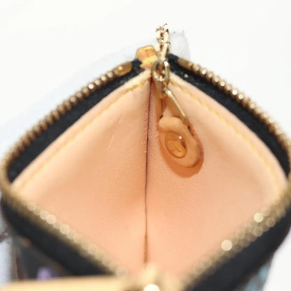 Louis Vuitton Pochette Clés Monogram Canvas, Black, Canvas, Wallet