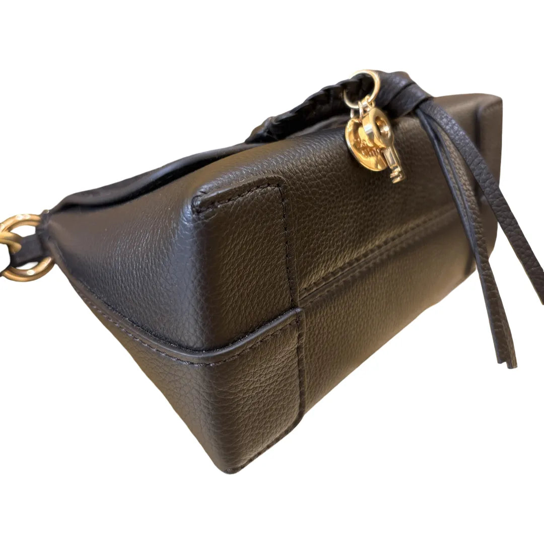Chloe Faye Day Leather, Black, Leather, Handbag