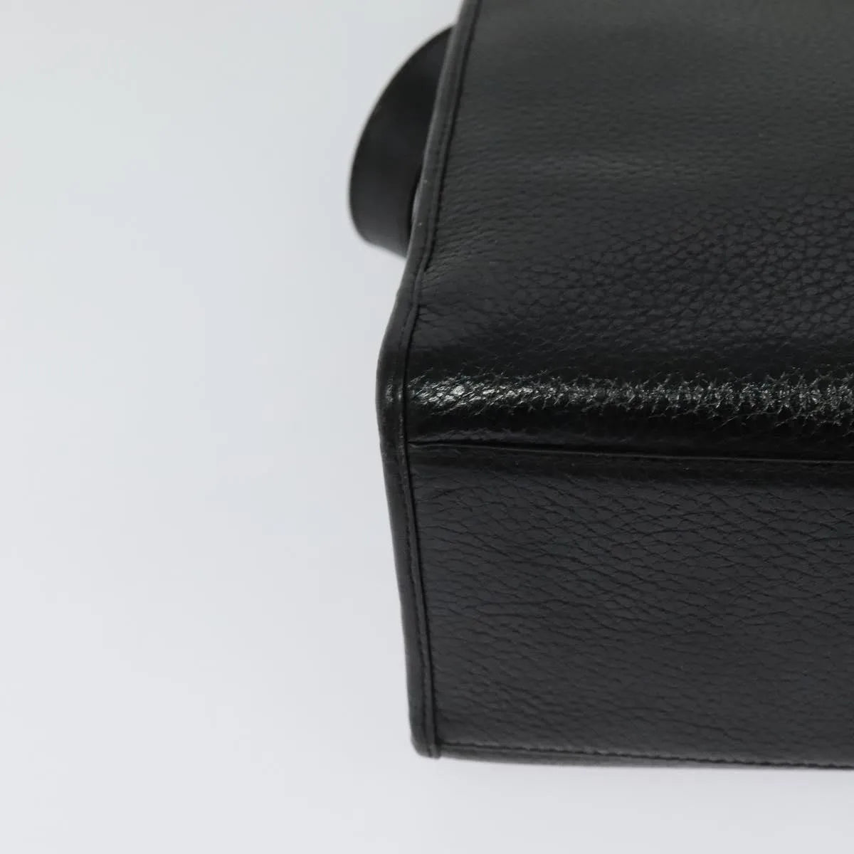 Christian Dior Vintage Leather, Black, Leather, Handbag