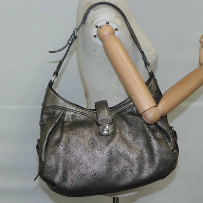Louis Vuitton Mahina Monogram leather, Metallic, Canvas, Shoulder Bag
