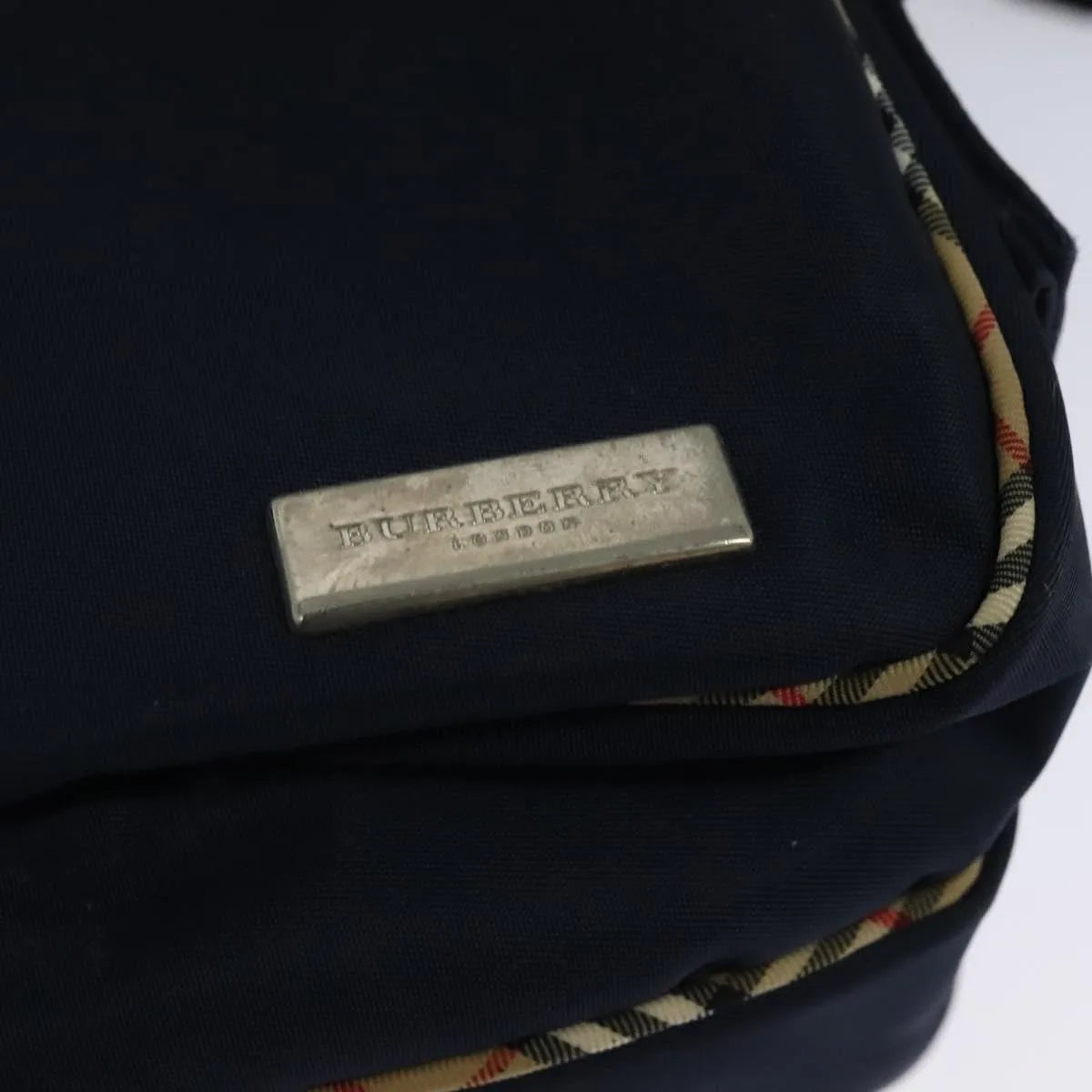 Burberry Vintage Nylon, Navy, Nylon, Shoulder Bag
