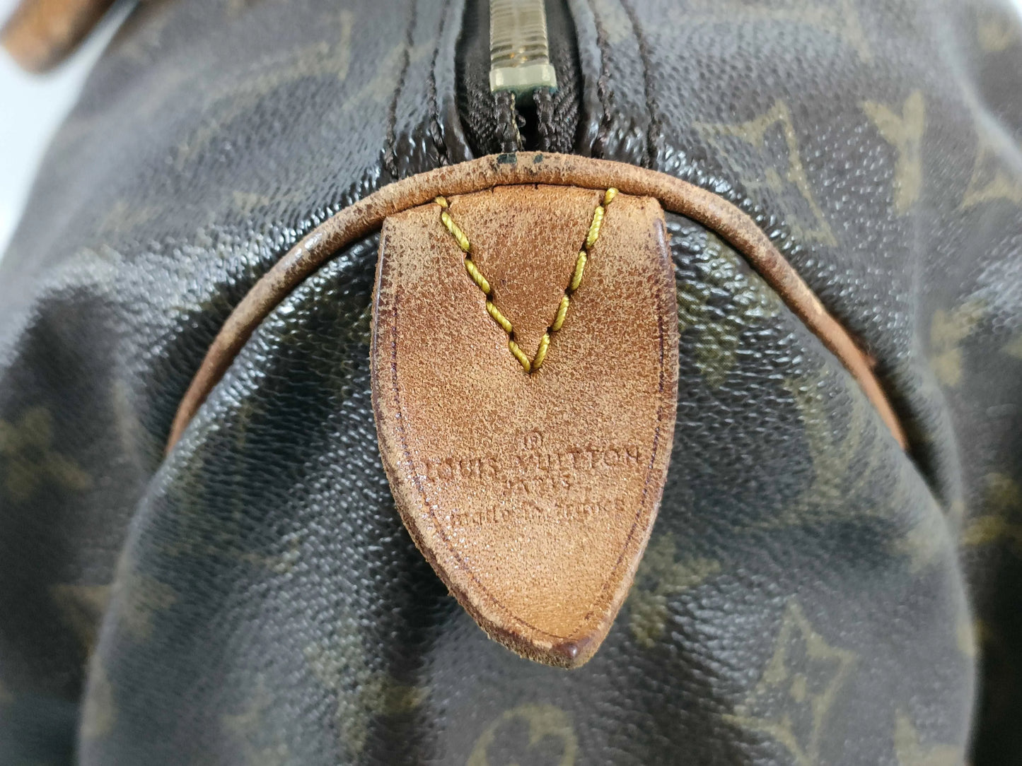 Louis Vuitton Speedy Monogram Canvas, Brown, Canvas, Handbag