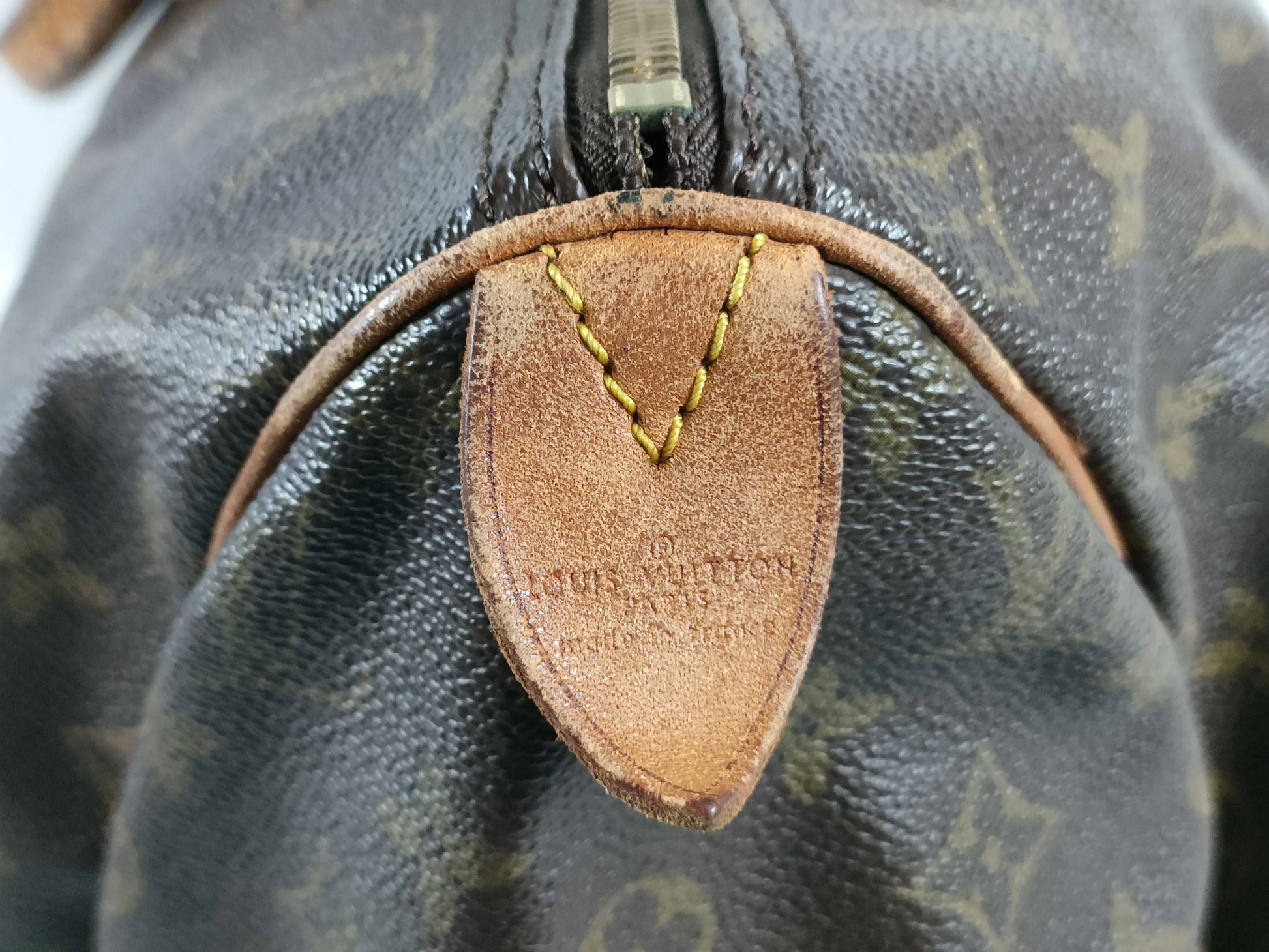 Louis Vuitton Speedy Monogram Canvas, Brown, Canvas, Handbag