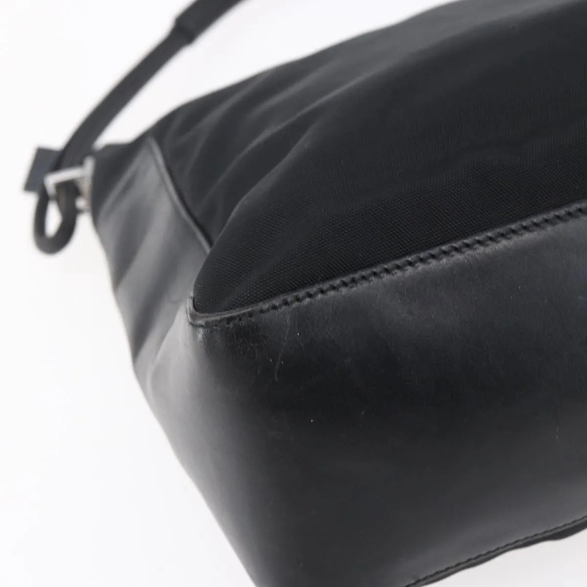 Gucci Vintage GG Canvas, Black, Canvas, Shoulder Bag