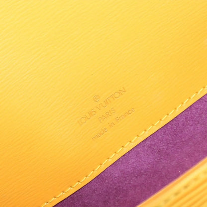 Louis Vuitton Buci Epi Leather, Yellow, Leather, Shoulder Bag