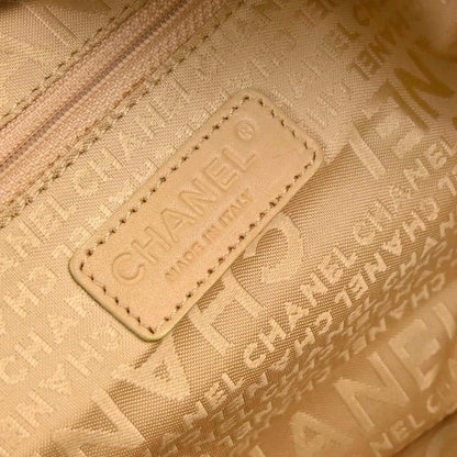 Chanel Square Stitch Bowler Quilted Calfskin, Pink, Leather, Shoulder Bag