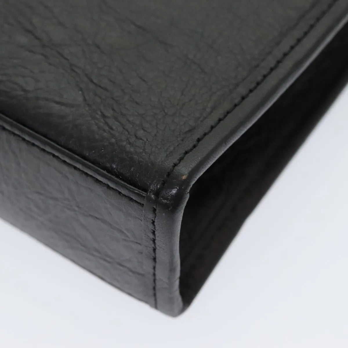 Burberry Vintage Leather, Black, Leather, Clutch