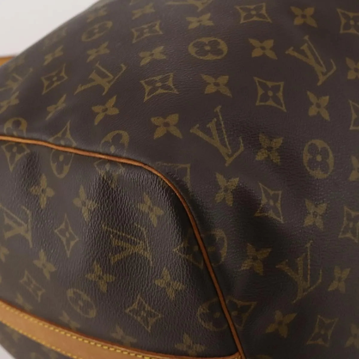 Louis Vuitton Keepall Bandoulière Canvas, Brown, Canvas, Travel Bag