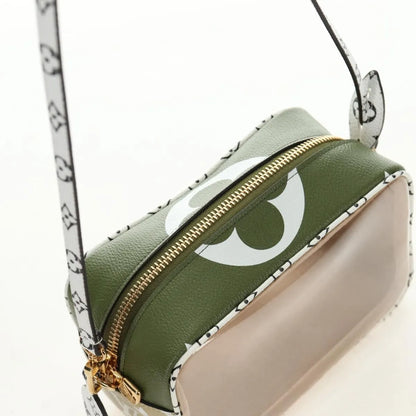 Louis Vuitton Beach Limited Edition Colored Monogram Giant, Green, Canvas, Clutch