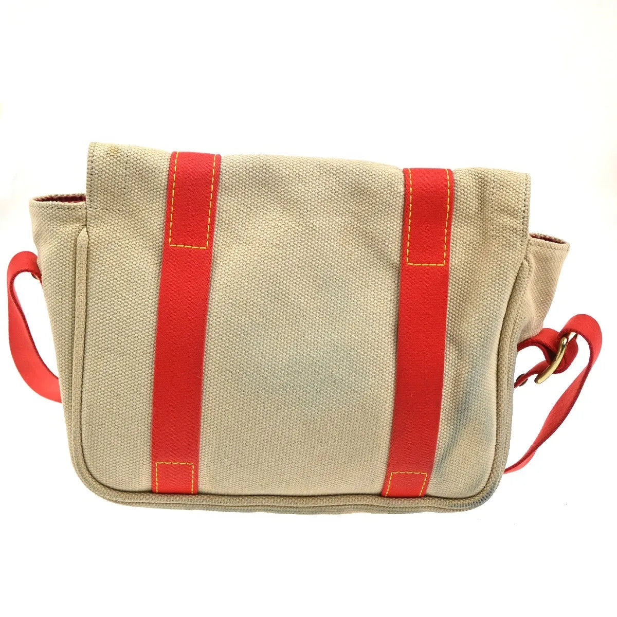 Louis Vuitton Antigua Besace Messenger Canvas, Beige, Canvas, Shoulder Bag