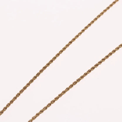 Christian Dior CD Pendant Gold-plated, Gold, Gold Plated, Necklace